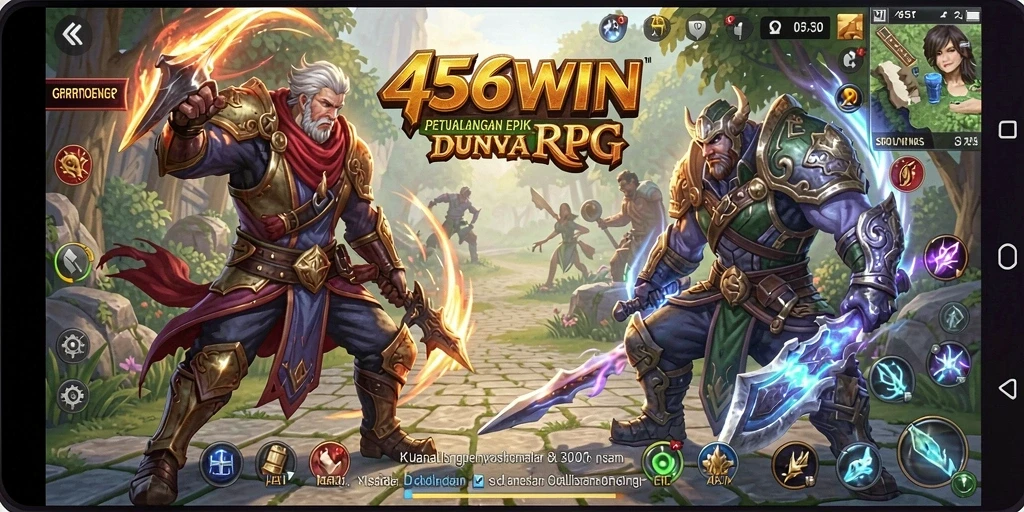Screenshot dari gameplay <strong>456WIN</strong> yang menunjukkan aksi pertarungan yang mendebarkan.