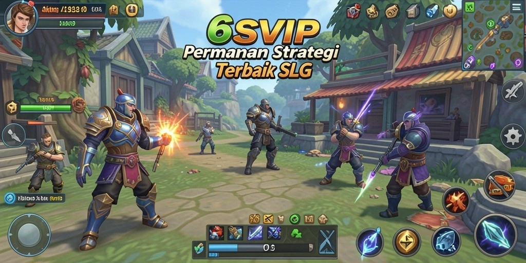 Tampilan gameplay SLG yang menakjubkan di 6SVIP.
