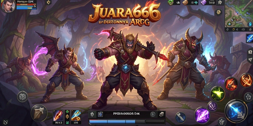Gameplay dinamis dan seru dalam JUARA666 yang memikat.