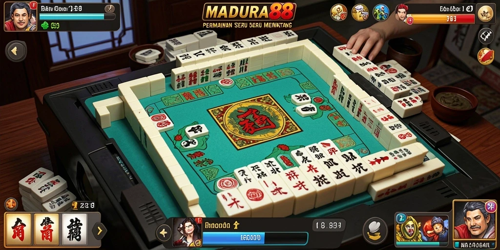 Gameplay seru dan penuh tantangan Mahjong MADURA88.